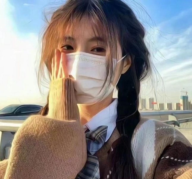 庇护棕榈树下